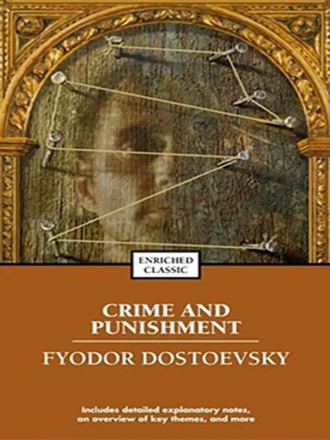 Обложка книги «Crime and Punishment» — Fyodor Dostoyevsky, классика, уровень C1