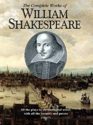 Обложка книги «The Complete Works of William Shakespeare» на английском с переводом