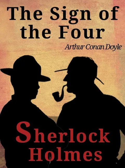 Обложка книги «The Sign of the Four» — Arthur Conan Doyle, детектив, уровень B1