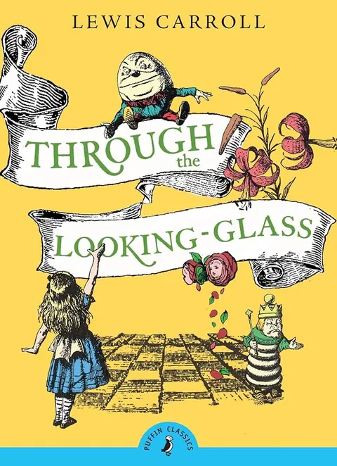 Обложка книги «Through the Looking-Glass» — Lewis Carroll, фэнтези, уровень A2
