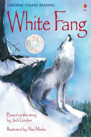 Обложка «White Fang» — Jack London, классика, уровень B2